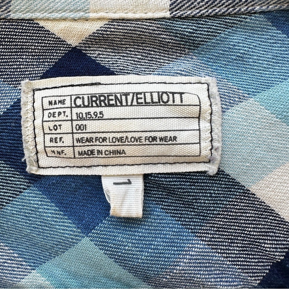Current Elliott flannel - Picture 4 of 8